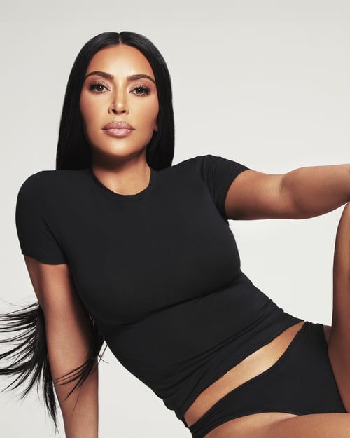 kim kardashian skims t-shirt