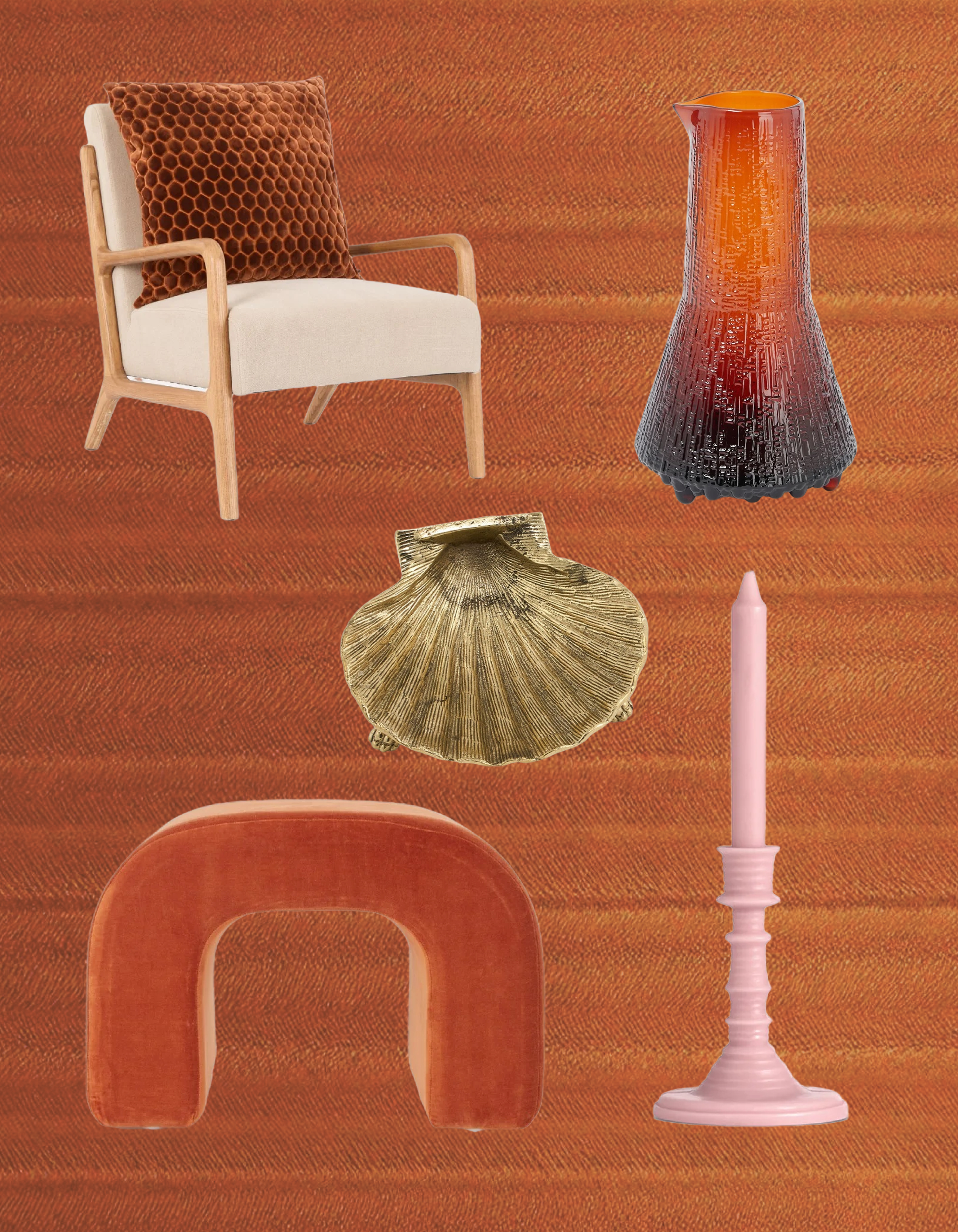 Vintage eclectisch interieur