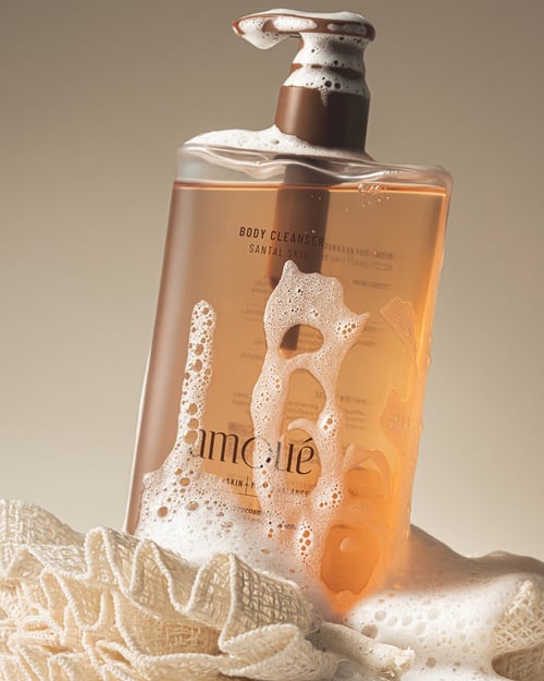 amoue shower gel bijenkorf