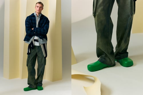 Birkenstock neon groene instappers