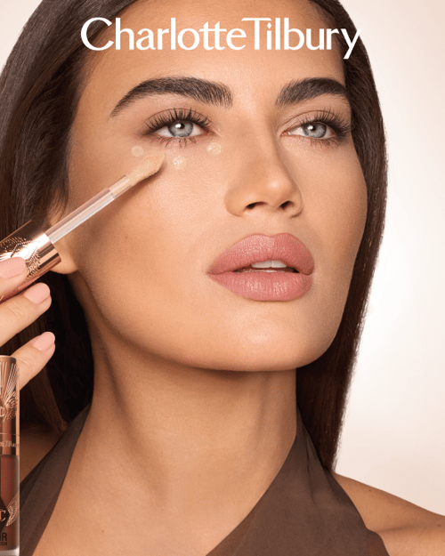 Charlotte Tilbury modellen met Pillow Talk collectie