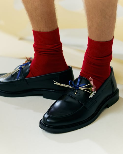 Filling Pieces loafers zwart