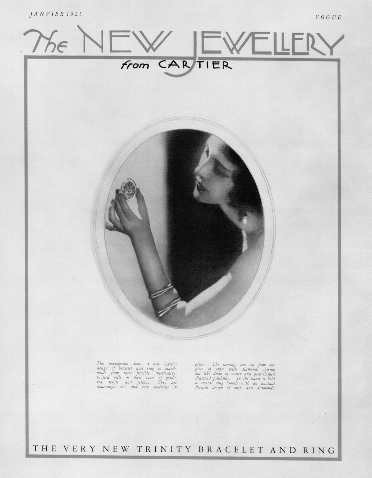 cartier trinity ring publicatie vogue