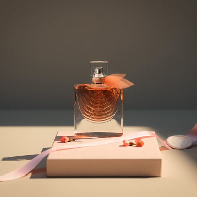 Lancome parfum met roze details