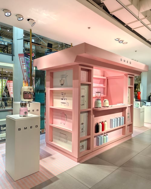 SMEG Kiosk Bijenkorf