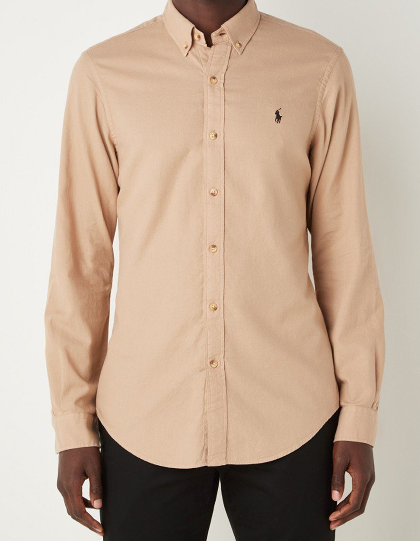 Beige Ralph Lauren overhemd