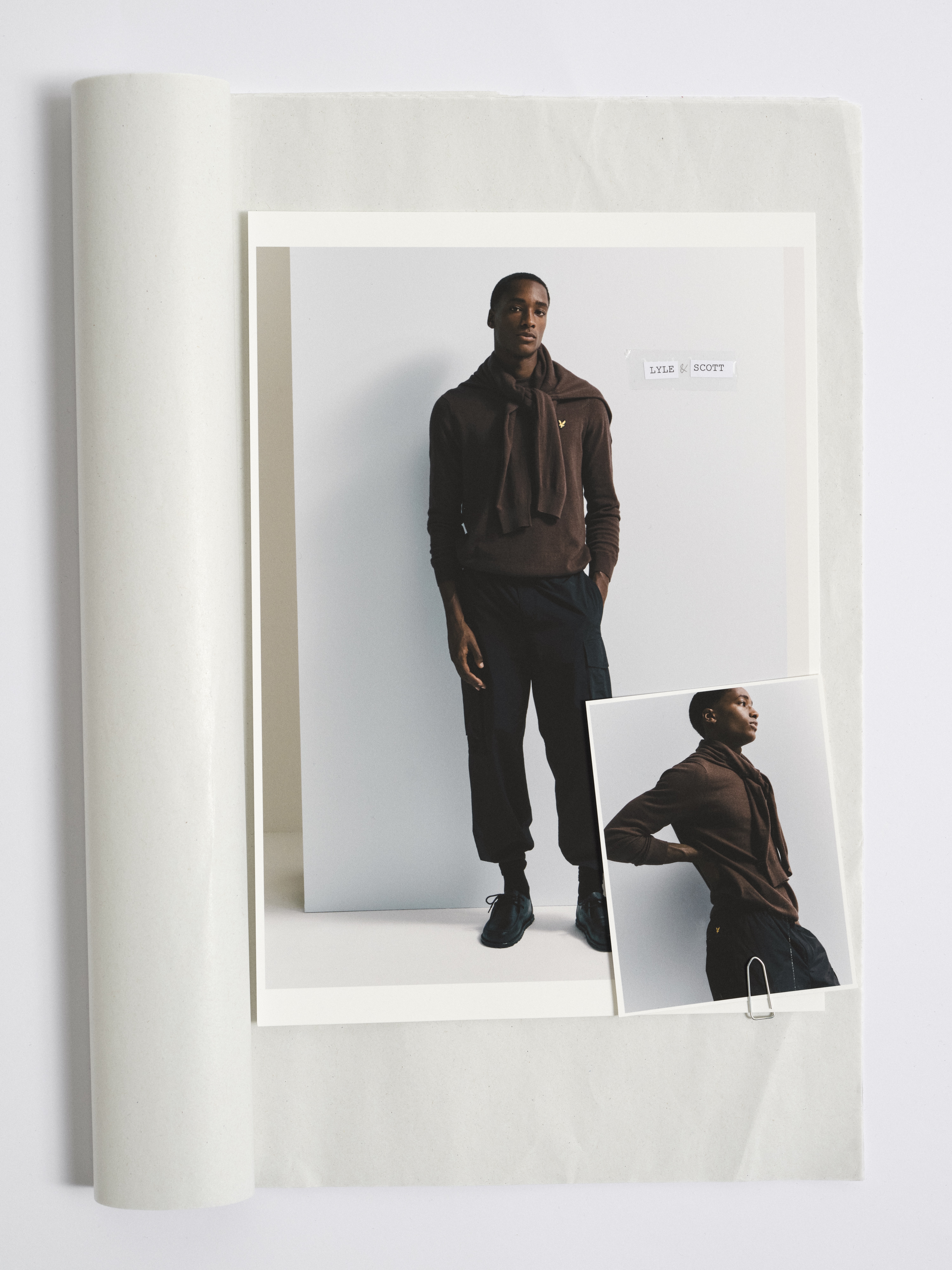 Reiss schipperstrui met bruine chino