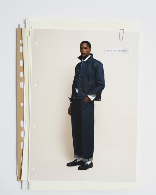 Denim jas en broek van Denham