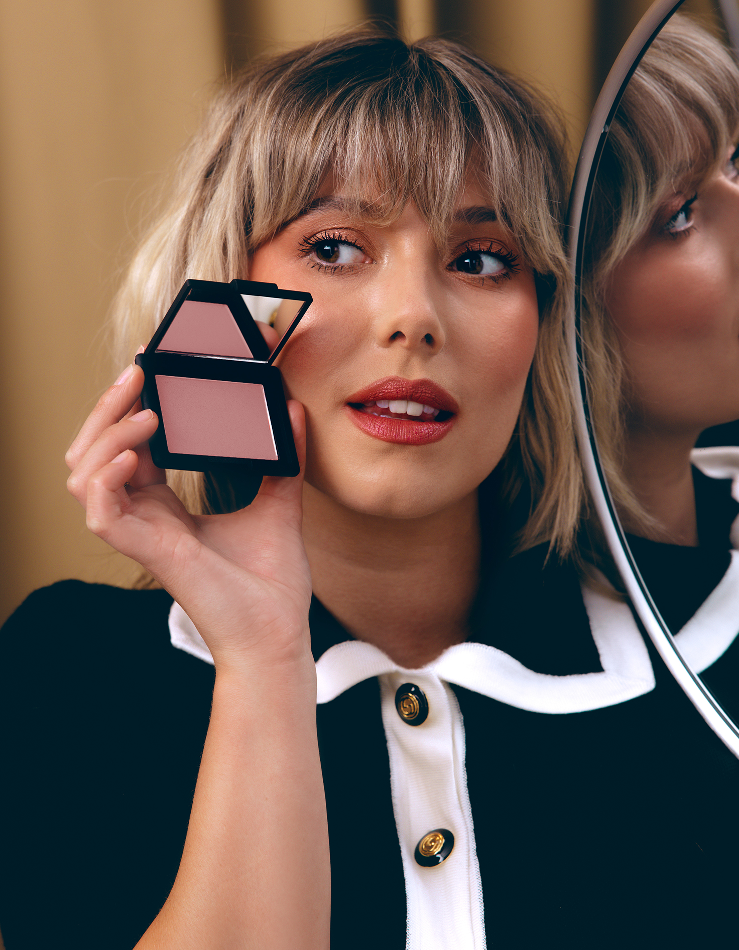 Becky Moore met NARS met blush